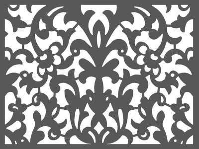 Lace merletto texture perforated lasercut screen